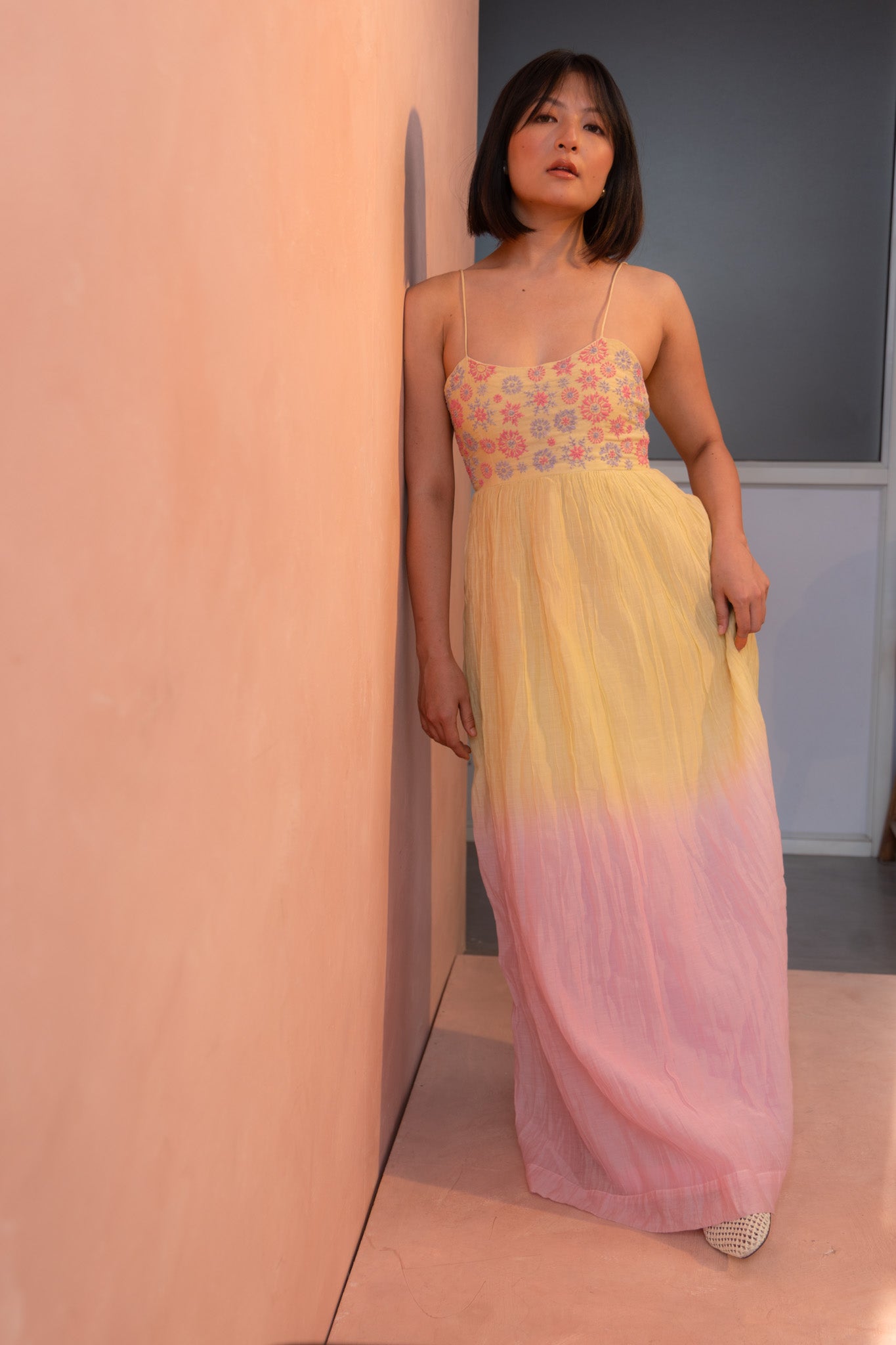 Gulabi Shabbat Dress