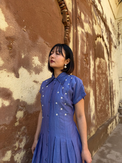 Tara Dress Blue