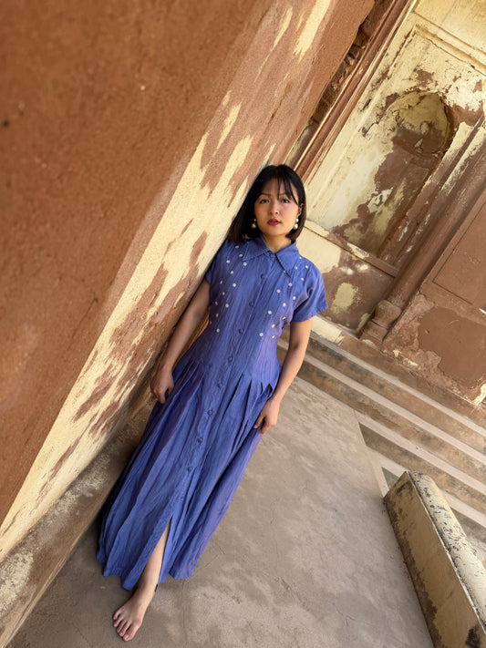 Tara Dress Blue