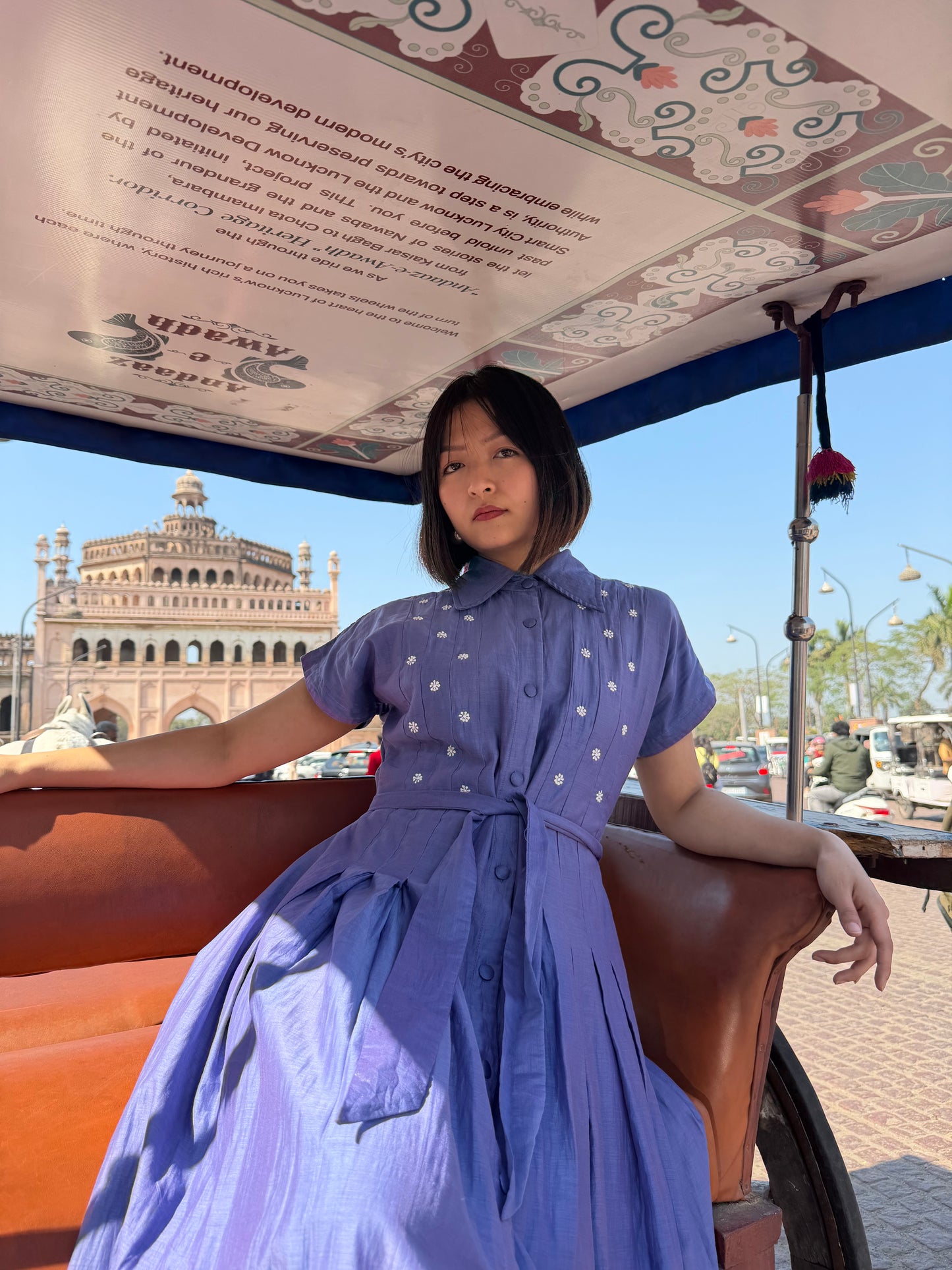 Tara Dress Blue
