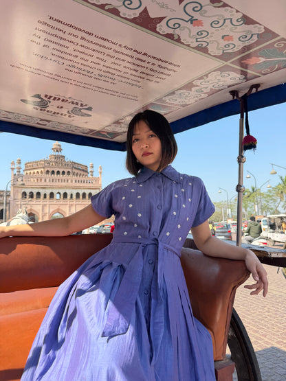 Tara Dress Blue