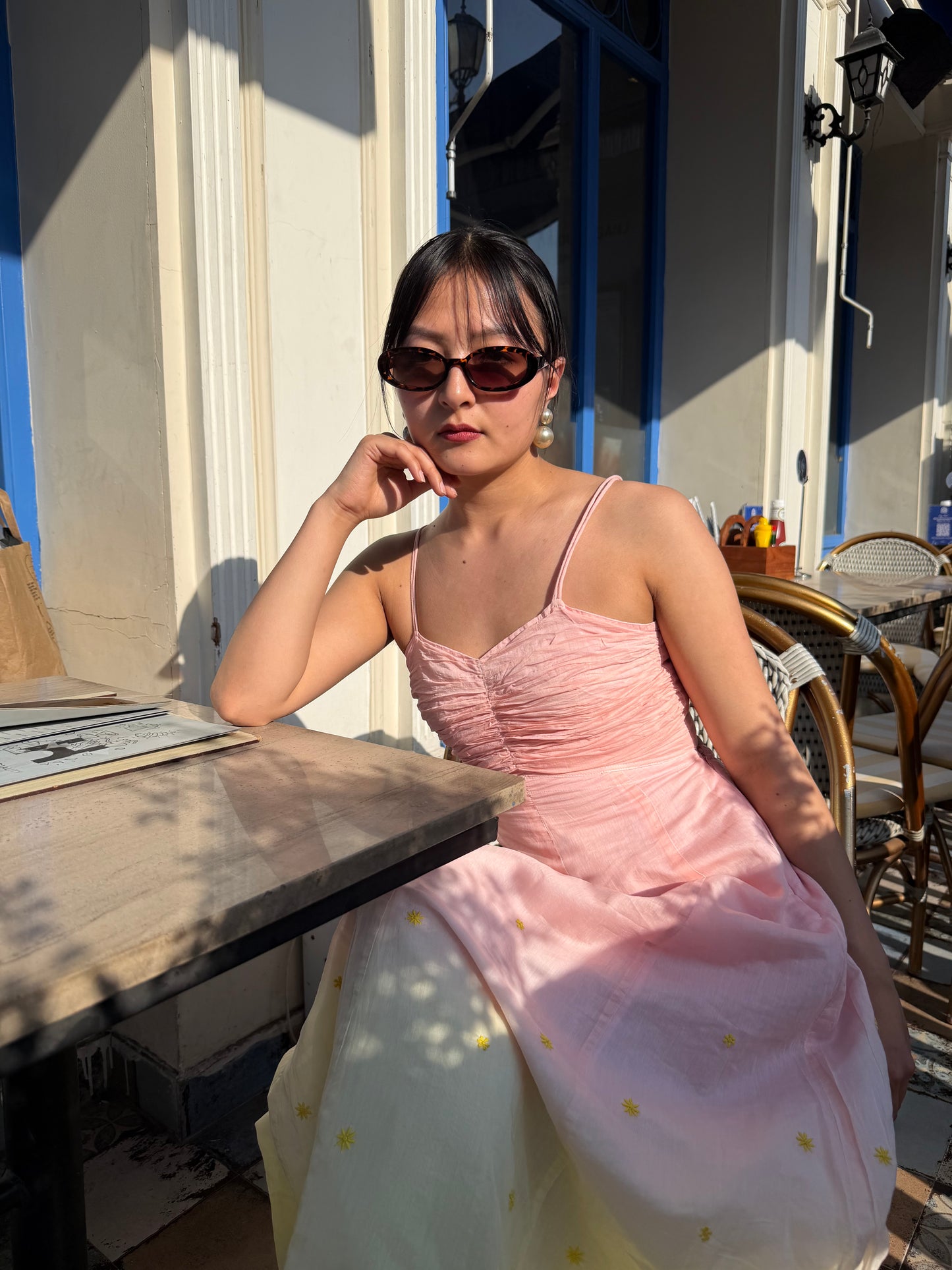 Gulabi Shabbat Dress