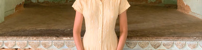 Tara Dress in Butter Yellow